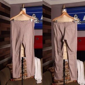 H&M - Geometric Cigarette Pant